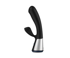 Kiiroo OhMiBod Fuse Juodas - Interactive Dual-Stim Device, Bluetooth, 18cm