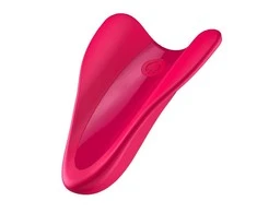 Satisfyer Stimuliatorius - Aukšto kirpimo pirštų vibratorius (Raudona)