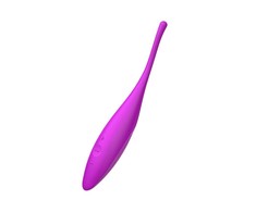 Satisfyer Twirling Joy Precision Tip Vibrator USB Rožinė