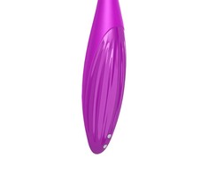 Satisfyer Twirling Joy Precision Tip Vibrator USB Rožinė