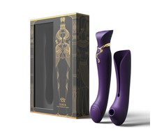 ZALO Queen PulseWave G-Spot Vibrator - Elegant Gold &amp; Swarovski Finish