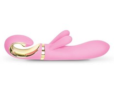 Rožinė Gvibe Grabbit Rožinė Intimate Device with Triple Motor System 18 cm