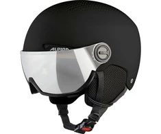 Žiemos Sporto Šalmas - Alpina Arber Visor Q Lite Juodas Matinis 54-58 cm