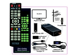 Skaitmeninis Imtuvas - Wiwa H.265 Mini LED
