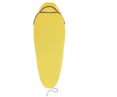 Sea To Summit Reactor Sleeping Bag Liner - Mummy W / Drawcord - kompaktiškas - geltonas