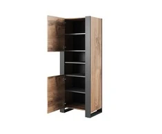 Cama Meble Spinta - WOOD 65x40x170,5 Wotan ąžuolas antracitas