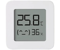 Jutiklis Xiaomi Mi Temperature and Humidity Monitor 2, baltas
