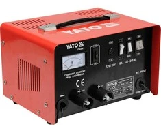 YATO kroviklis su paleidimo funkcija 16A 12V / 24V 120-240Ah