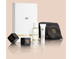 Yesforlov Yes For Lov Love Box masažas aliejaus rinkinys 30ml + Kvarco vyšnių + moteriškas stimuliuojantis gelis 10g + žavinga stimuliuojanti plunksna