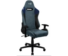 Žaidimų kėdė AeroCool DUKE Gaming Chair, Juoda-mėlyna
