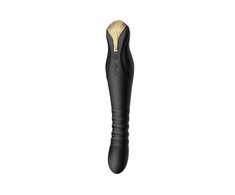 ZALO King Obsidian Juodas PowerThrust App-Controlled Intimate Device