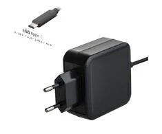 Nešiojamojo kompiuterio pakrovėjas Akyga AK-ND-60 (5-20V / 2.25-3A 45W) USB type C 1.2m Power Delivery