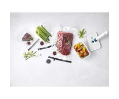 ZWILLING vakuuminis rinkinys, plastikinis indas, 5 maišeliai, vakuuminis siurblys, mėlynas - Fresh &amp; Save