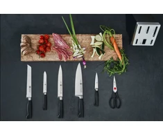 ZWILLING FOUR STAR 7 dalių tamsaus uosinio peilių rinkinys su KIS technologija