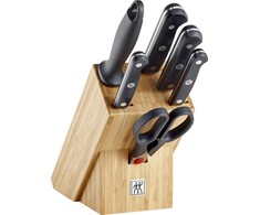 Zwilling Gourmet Rinkinys W Bloku 7 el. juoda