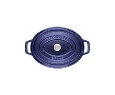 Staub Oval Cocotte, 29cm ketaus, tamsiai mėlyna