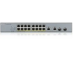 Zyxel GS1350-18HP-EU0101F network switch Managed L2 Gigabit Ethernet (10/100/1000) Power over Ethernet (PoE) Pilkas