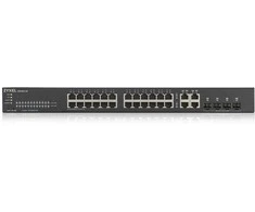 Zyxel GS1920-24V2 valdomas gigabito eternetas (10/100/1000), juodas