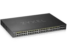 Zyxel GS1920-48HPV2 Managed Gigabit Ethernet (10/100/1000) Power over Ethernet (PoE) Juodas
