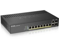 Zyxel GS1920-8HPV2 Managed Gigabit Ethernet (10/100/1000) Power over Ethernet (PoE) Juodas