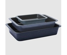 Electrolux E9OOECTS Easy2Clean Rectangular 3-Pan Set