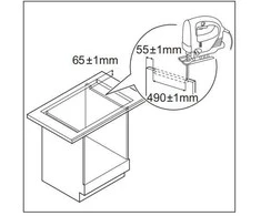 80 cm pločio indukcinė kaitlentė Electrolux EIV87671