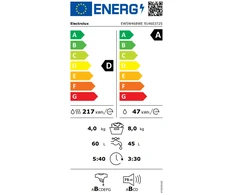 Skalbimo mašina „Electrolux EW5W468WE“