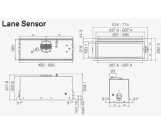 Gartraukis Elica LANE SENSOR @ BL MAT/A/52
