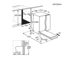 Indaplovė Electrolux E82LB200S