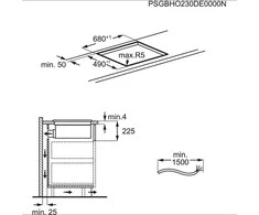 Kaitlentė AEG TCH74B01FB