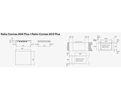 Kaitlentė Elica RATIO CONNEX 604 PLUS BL