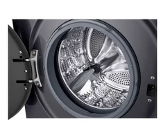 LG Skalbimo mašina | F4X1009NMB | Energy efficiency class A | Front loading | Skalbimo talpa 9kg | 1400 RPM | Gylis 55 cm | Plotis 60 cm | Ekranas | LED | Steam function | Direct drive | Wi-Fi | Graphite Juodas