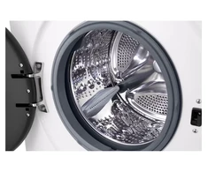 LG Skalbimo mašina | F4X1009NWB | Energy efficiency class A | Front loading | Skalbimo talpa 9kg | 1400 RPM | Gylis 55 cm | Plotis 60 cm | Ekranas | LED | Steam function | Direct drive | Wi-Fi | Baltas