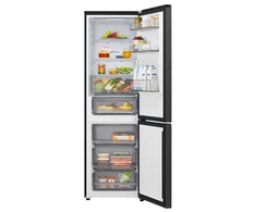 LG Šaldytuvas | GBBSJ10EEP | Energy efficiency class E | Free standing | Combi | Height 186 cm | No Frost system | Šaldytuvas net capacity 220 L | Šaldiklis net capacity 113 L | Ekranas | 35 dB | Essence Matte Juodas