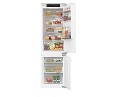 Gorenje Šaldytuvas | NRKI517E42 | Energy efficiency class E | Built-in | Combi | Height 177.2 cm | No Frost system | Šaldytuvas net capacity 176 L | Šaldiklis net capacity 76 L | Ekranas | 35 dB | Baltas