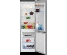 BEKO Šaldytuvas RCSA270K40SN, Energy class E, Height 171cm, Inox