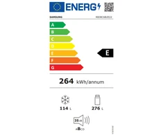 Samsung ŠALDYTUVAS RB38C6B2E22/EF SMG