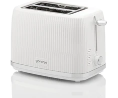 Skrudintuvas Gorenje Toaster | T850DPW | Number of slots 2 | Housing material Plastic | Baltas