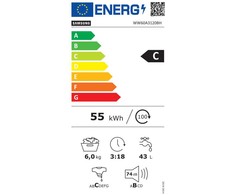 Skalbimo mašina Samsung WW60A3120BH/LE