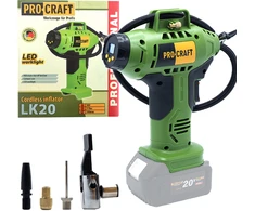 Akumuliatorinis kompresorius ProCraft LK20, 20 V, (be akum. ir krov.)