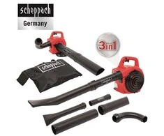 Benzininis lapų pūstuvas - siurblys - smulkintuvas (3-in-1) Scheppach LBH2600P (2021m modelis)