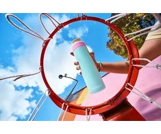 Gertuvė Kambukka Lagoon su termoizoliacija, 600 ml, melsvai žalia