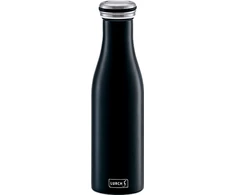 Lurch Ag Vokietija Nerūd. plieno termosinė gertuvė Lurch, matinė juoda, 0.5 l