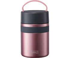 Lurch Ag Vokietija Nerūdijančio plieno termosas maistui, 800 ml, rausvo metalo sp.