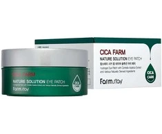 FarmStay Cica Farm Nature Solution Hidrogelinė paakių kaukė, 60 vnt.