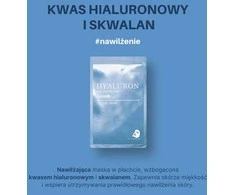 Nawilżająca maska do twarzy SKIN627 HIALURON &amp; SKWALAN, 22 ml