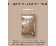 SKIN627 Maitinamoji veido kaukė su keramidais ir pantenoliu, 22 ml