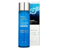 FarmStay Collagen Water Full Moist Serum Drėkinamasis veido serumas su kolagenu, 250 ml