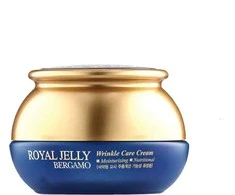 Veido kremas nuo raukšlių su bičių pieneliu BERGAMO ROYAL JELLY, 50 ml