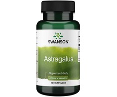 Kulkšnės šaknis Astragalus Root, Swanson, 470mcg, 100 kapsulių